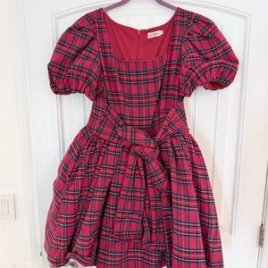 Ivy City Co Red Plaid Women’s Christmas Dress